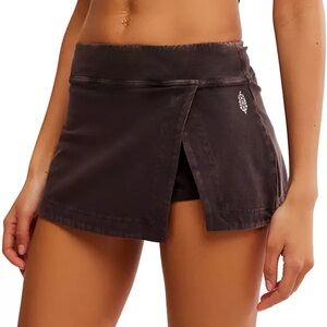 Free people hot shot mini skirt